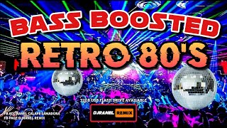 BASS BOOSTED RETRO 80S  DJRANEL REMIX  USB FLASH DRIVE AVAILABLE [upl. by Hopfinger]