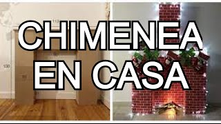 IDEAS PARA QUE HAGAS TU CHIMENEA  En Casa con La Tía Milly [upl. by Aurie664]