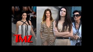 Kendall Jenner Vying for Gisele’s Modeling Crown  TMZ [upl. by Miles]