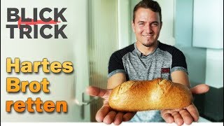 So macht man hartes Brot wieder frisch Life Hacks  BLICKTrick Küche [upl. by Pul963]