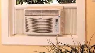 Learn How to Install a Haier Air Conditioner Into a Double Hung Window [upl. by Reeta123]