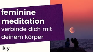 Geführte Meditation und Visualisierung für Deine Weiblichkeit  12 min Meditation Julia Glesti [upl. by Atteve]