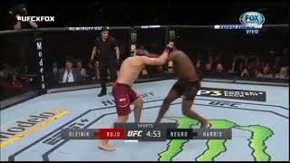 Walt Harris vs Oleinik KO [upl. by Stannfield]