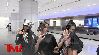 Akon Introduces New Girl Group Simien  TMZ [upl. by Sabec]