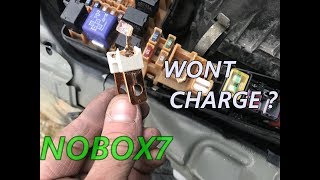 Alternator wont charge battery not getting 14 volts [upl. by Alahc]