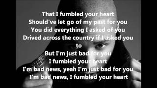 Fumble  Trey Songz Lyrics on Screen [upl. by Ycniuqed]