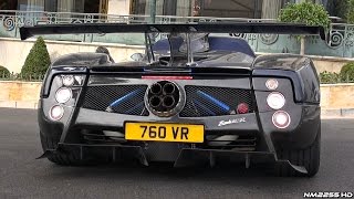 OneOff Pagani Zonda 760 VR Roadster Start Up amp Revs  Lovely V12 Sound [upl. by Deden710]