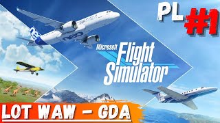 ✈️ Symulator Latania ✈️  Lecimy WAW  GDA  Microsoft Flight Simulator 2020 PL [upl. by Lederer]