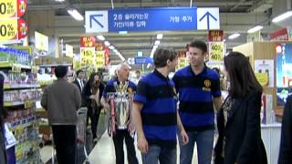 Uniteds Legends  Ronny Johnsen y Jesper Blomqvist  amp Casillero del Diablo in Seoul [upl. by Hovey915]