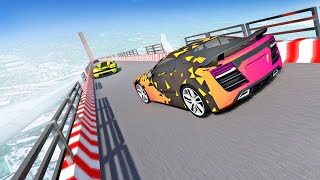 Ramp car racing car games 3d  ramp car racing game video  game video  android gameplay 30 [upl. by Oahc]