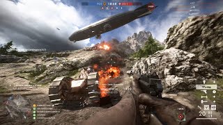 Battlefield 1 Light Flanker tank gameplay No Commentary [upl. by Mada]