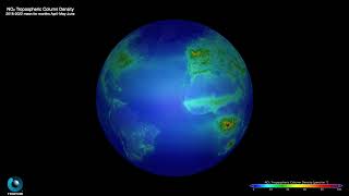 Wereldwijde NO2uitstoot van 20182022 gemeten met satellietinstrument Tropomi [upl. by Aicilaanna]