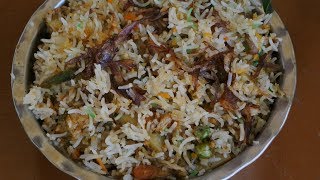 Veg Biryani Recipe in मराठीMarathi  व्हेज बिर्याणी [upl. by Eicak]