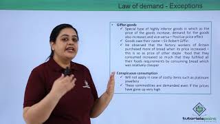 Class 12th – Law of Demand Exceptions  Economics  Tutorials Point [upl. by Giovanni693]