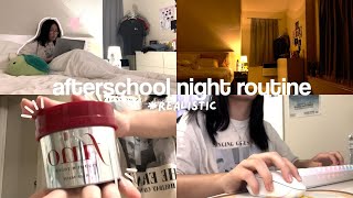 afterschoolnight routine realistic ✦ at home gurwm slice of life [upl. by Enitsenre]