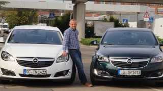 2014 Opel Insignia Test  Første indtryk  Billeder og video [upl. by Ahsirt]