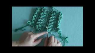 How To Hairpin Lace  Finishing Ends with Tassles Part 5 [upl. by Yhtir617]