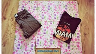 Cómo hacer un Doblador de Ropa Casero DIY [upl. by Hedvig]