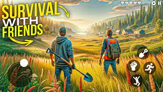 ⛏25 Best Multiplayer Survival Games for ANDROID amp IOS 2024  ONLINE SURVIVAL Games With FRIENDS [upl. by Sibby]