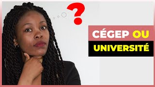 Cégep ou Université au Canada 🇨🇦 Lequel choisir [upl. by Eisdnyl185]