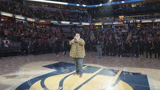 Behind The Scenes Sidewalk Prophets  National Anthem pacers 162023 [upl. by Ahsercel889]