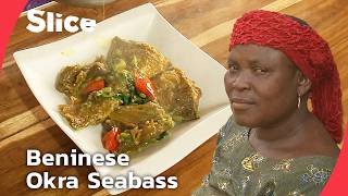 What’s Cooking in Benin A Seabass and Okra Feast Like No Other  Part 1  SLICE [upl. by Odareg]