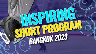 Minkyu SEO KOR  Junior Men Short Program  Bangkok 2023  JGPFigure [upl. by Akemihs]