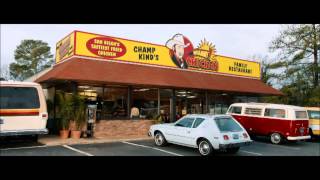 Anchorman 2 Ron Visits Champs Restaurant Scene HD [upl. by Nesnej36]