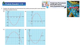 KSSM Matematik Tingkatan 4 Bab 1 Fungsi dan persamaan kuadratik dalam praktis kendiri 11b no3 [upl. by Tj]