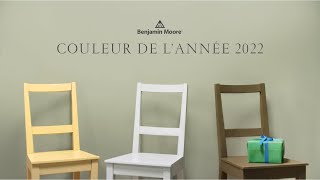 Couleur de l’année et Tendances Couleur 2022  Benjamin Moore [upl. by Ttreve]