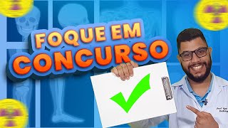 O QUE FOCAR EM UMA PROVA DE CONCURSO PÚBLICO  Radiologando [upl. by Egide]