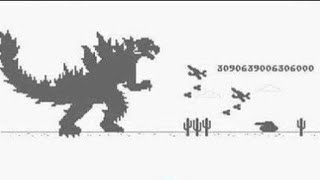 Chrome Dinosaur Game Attempting World Record [upl. by Martine]