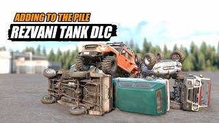 Snowrunner Rezvani Tank DLC  Another scout to the pile [upl. by Annahoj]