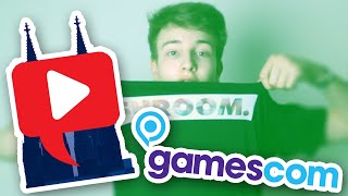 GAMESCOM VIDEODAY amp ROTPILZ TSHIRTS  Vlog  Rotpilz [upl. by Shornick]