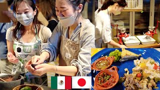 Quedan impactados Japoneses hacen por primera vez comida mexicana desde cero tortillas de maiz [upl. by Ennasirk]