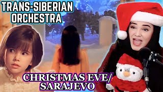 Trans Siberian Orchestra Christmas EveSarajevo  Opera Singer Reacts LIVE [upl. by Amandy705]