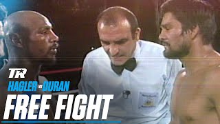 Marvin Hagler vs Roberto Duran  FREE FIGHT  15 Rounds in a Legendary Clash 💥 [upl. by Hasin]