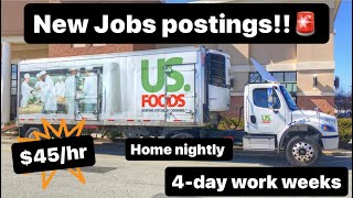 US Foods is hiring drivers and offering the perfect work life balance [upl. by Hafirahs]