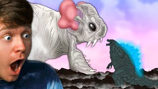 GODZILLA EARTH vs ADULT CLOVERFIELD Reaction [upl. by Sonitnatsnok]