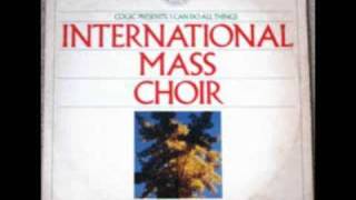 quotHALLELUJAHquot INTERNATIONAL MASS CHOIR [upl. by Gosser]