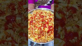 Pasta recipe  পাস্তা রেসিপি food recipe villgefood cooking cooking viralshorts reels [upl. by Carlyle852]