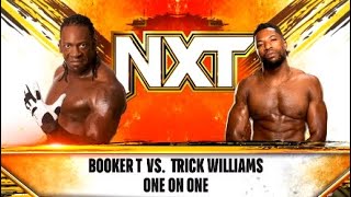 quotOld School Heat vs New School Swag Booker T vs Trick Williamsquot wwe wwe2k24 [upl. by Oflodur972]