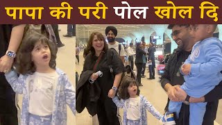 Kapil Sharma Daughter Anayra Wins Hearts By Roasting Father At Airport [upl. by Neelcaj]