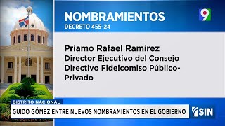 Nuevos nombramientos hacen parte de gabinete de Abinader  Emisión Estelar SIN [upl. by Thain]