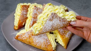 The familys favorite recipe Puff pastry dessert in just 10 minutes [upl. by Durwyn547]