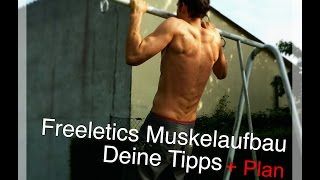 Freeletics Muskelaufbau vegan Muskelaufbau Plan incl Tipps v Frank Medrano [upl. by Esiahc]