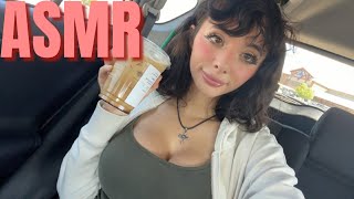 ASMR  ❤️☕️Starbucks Fall drink 3 tingly [upl. by Nalepka]