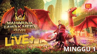 LIVE Maharaja Lawak Mega 2021 Live   Minggu 1 [upl. by Anuait]