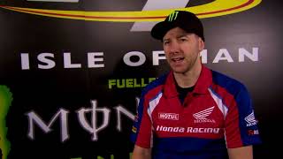 TT 2018  Ian Hutchinson interview [upl. by Ntsud1]