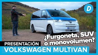 Volkswagen Multivan T7 así es la FURGONETA del FUTURO  Primera prueba  Diariomotor [upl. by Illac]